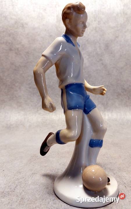 Grafenthal Porcelanowa figurka Piłkarz Szczecin sprzedam