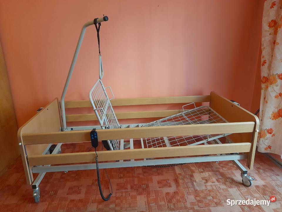 Łóżko Rehabilitacyjne Elektryczne AKS na pilota Warszawa