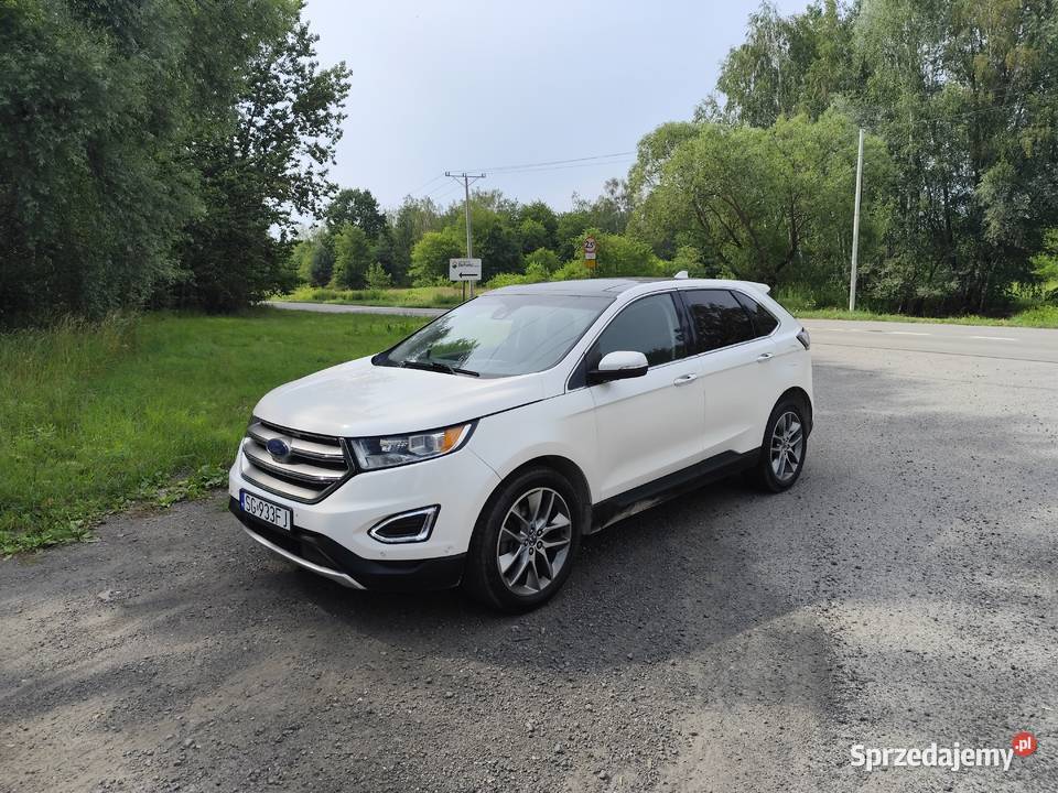 Ford Edge 2015 V6 35 Titanium Full Panorama śląskie Gliwice