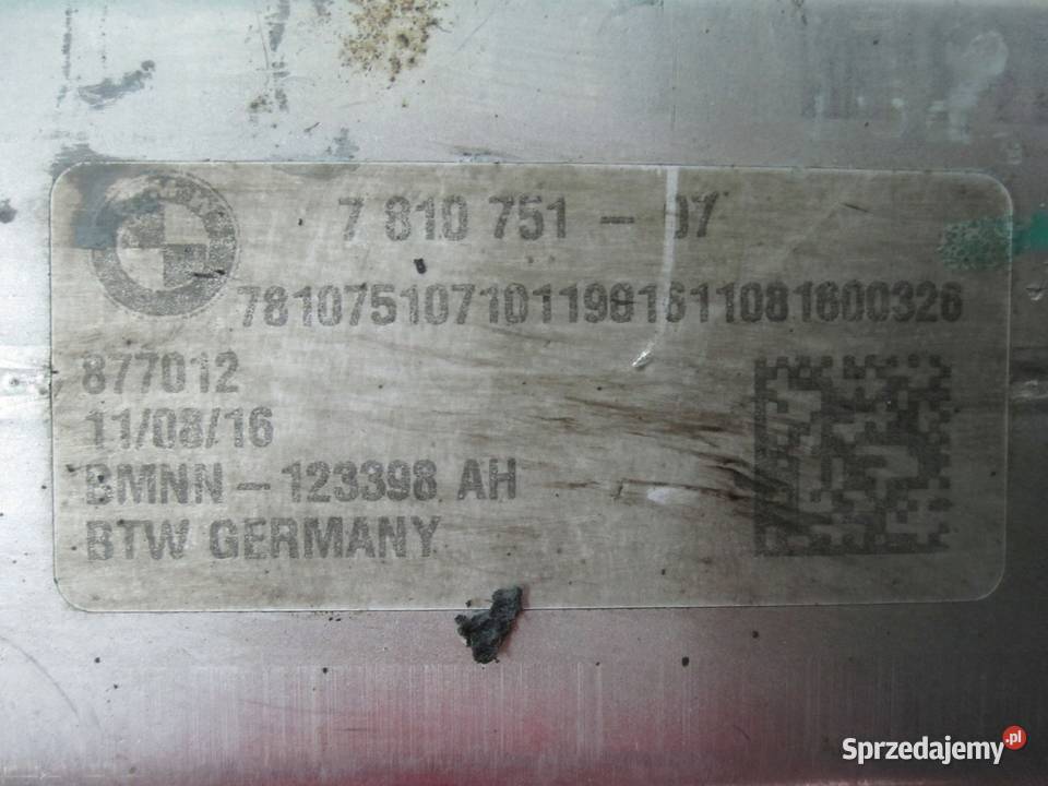 BMW F10 F20 F30 E84 F25 20 D EURO5 184 Kielce