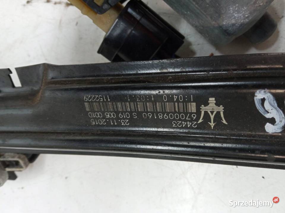 MECHANIZM SZYBY LEWY PRZÓD 6700098160 Maserati Mechanizmy opuszczania szyb świętokrzyskie