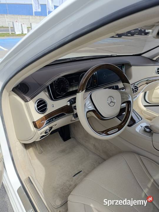 Mercedes S550 V8 biturbo biała perła 123000km Radzymin sprzedam