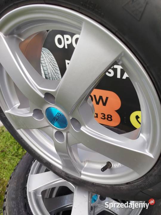 A82Alufelgi Koła zimowe NOWE 16 et38 4x108 Ford śląskie Bąków sprzedam