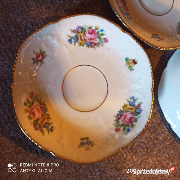 Spodek pod filiżanki Rosenthal Sansoucci Selb pomorskie Gdańsk