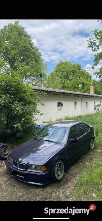 BMW e36 compact violett schwarz 1995 318ti drift Seria 3 Szczecin