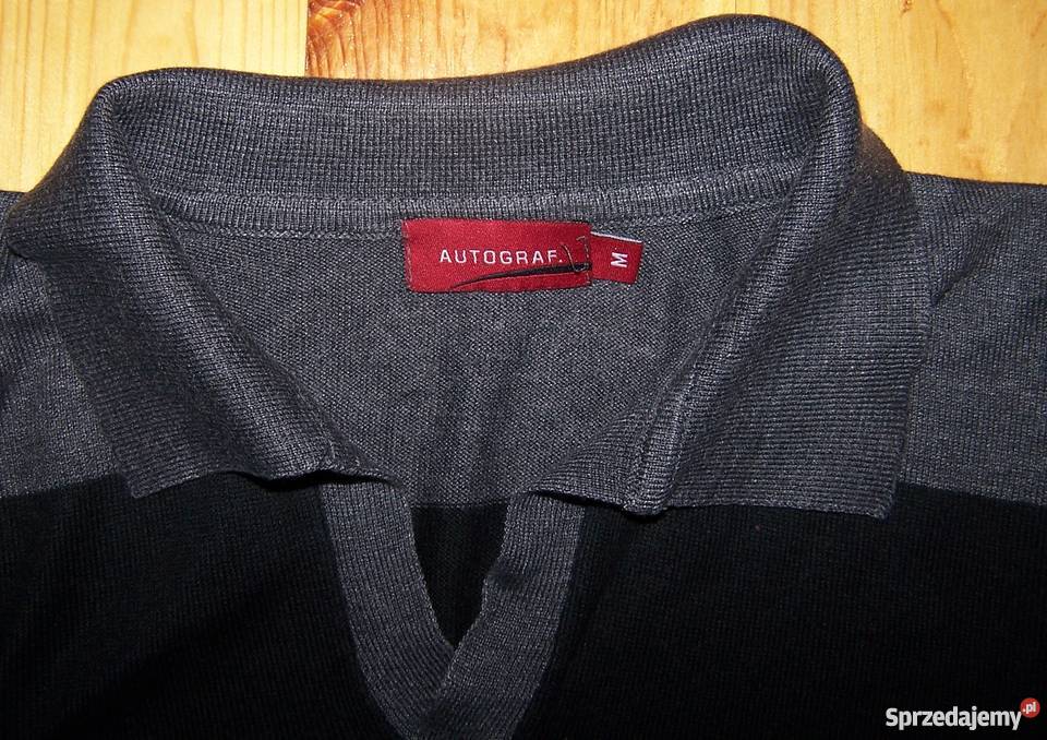 Sweter w serek z kołnierzykiem Autograf Białystok sprzedam