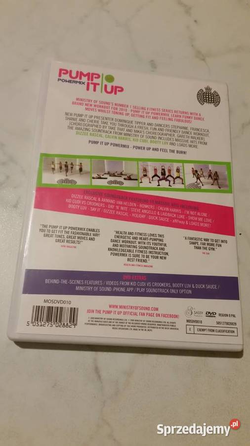 The Ultimate Dance Workout Pump It Up 2010 DVD Puławy