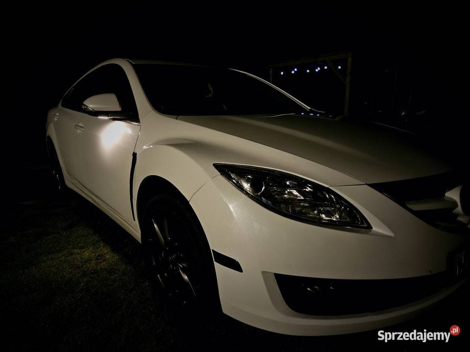 Mazda 6 25l LPG GH 2011 USA Automat BIAŁA PERŁA nieuszkodzony Szczerców