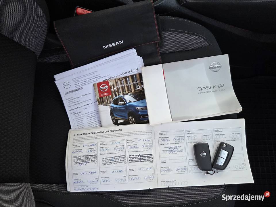 Nissan Qashqai 13 140 2019r Krajowy 2x Opony śląskie Wodzisław Śląski