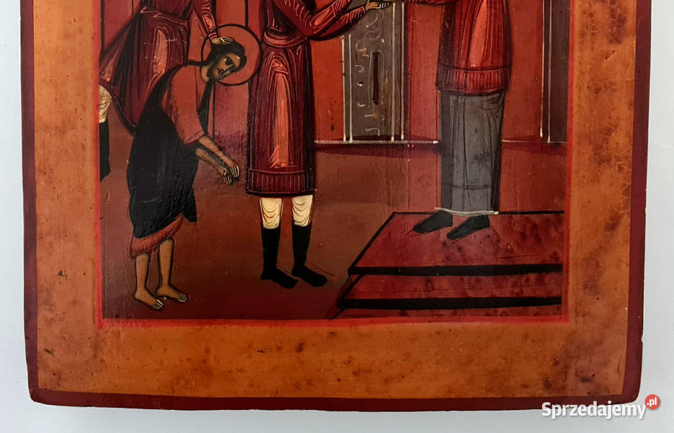 Ikona Ścięcie Świętego Jana Chrzciciela 0021 Warszawa