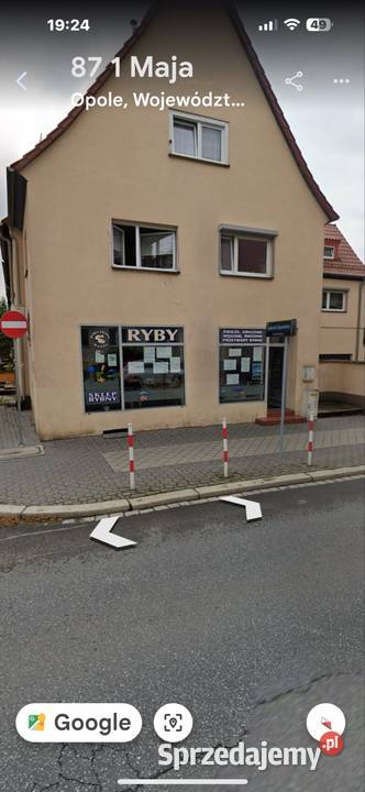 LOKAL 75m OPOLE 1MAJA DUŻE WITRYNY od ulicy