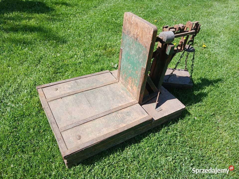 Waga rolnicza szalkowa małopolskie Wola Kalinowska sprzedam