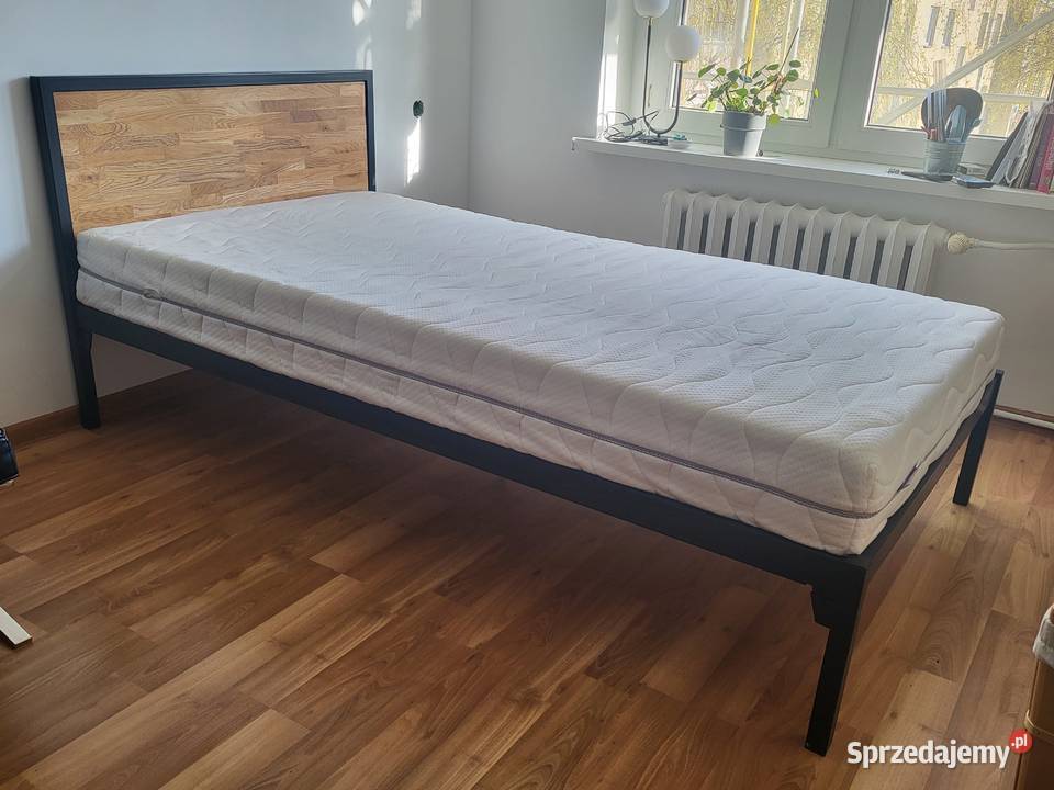 Sprzedam łóżko z materacem o wymiarach 110x200 Wrocław