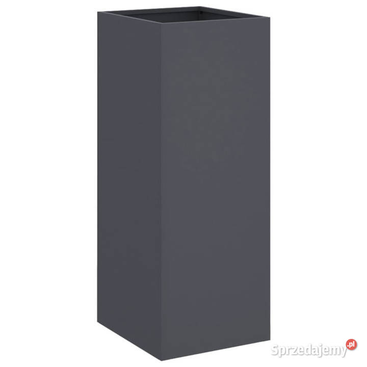 Donica antracytowa 32x29x75 stal WM841573 Donice Warszawa