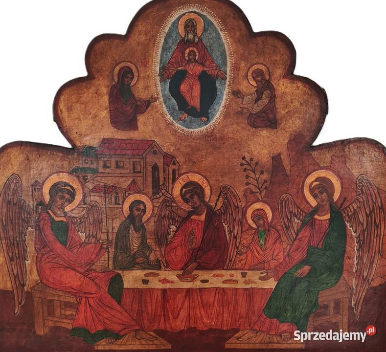 Ikona Święta Trójca Starego Testamentu 084