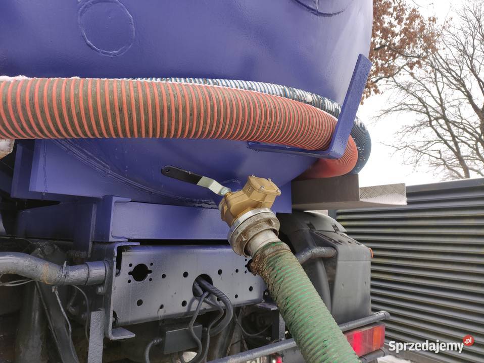 Man TGS 6x2 Asenizacyjny Specjalny 185m3 oś Szczecin