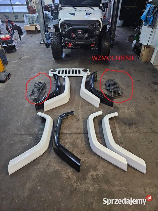 Wzmocnienie pod nadkole Jeep Wrangler JK Przód Nadkola Mojusz sprzedam