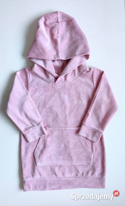 Welurowa sukienka kangurka I Love Milk 98104 Sukienki i spódniczki Katowice sprzedam