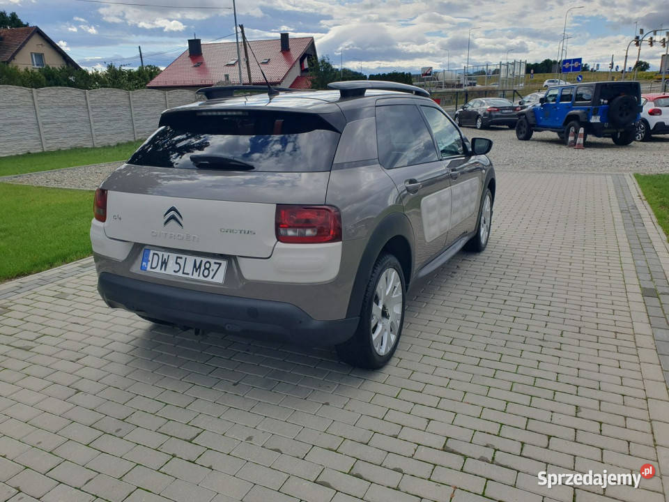 Citroen C4 Cactus 16hdi 100 Klima Navi Alu Felgi Rok produkcji 2015 C4 Cactus Strobice