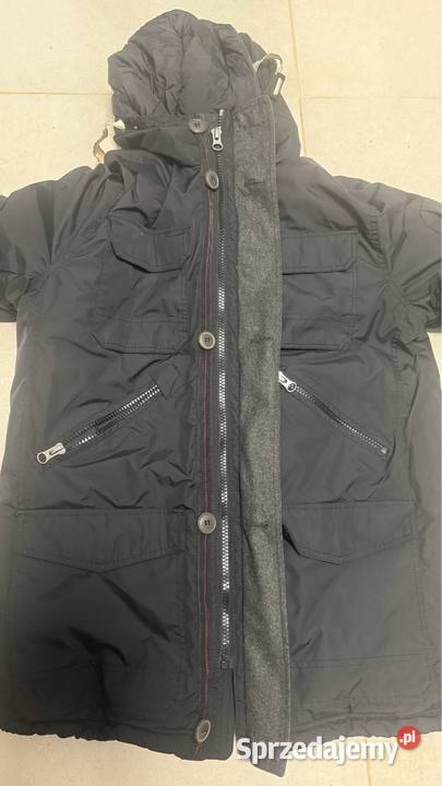 REDFORD Menswear NORMAN PARKA Czarna zimowa Rozmiar L Lednica Górna