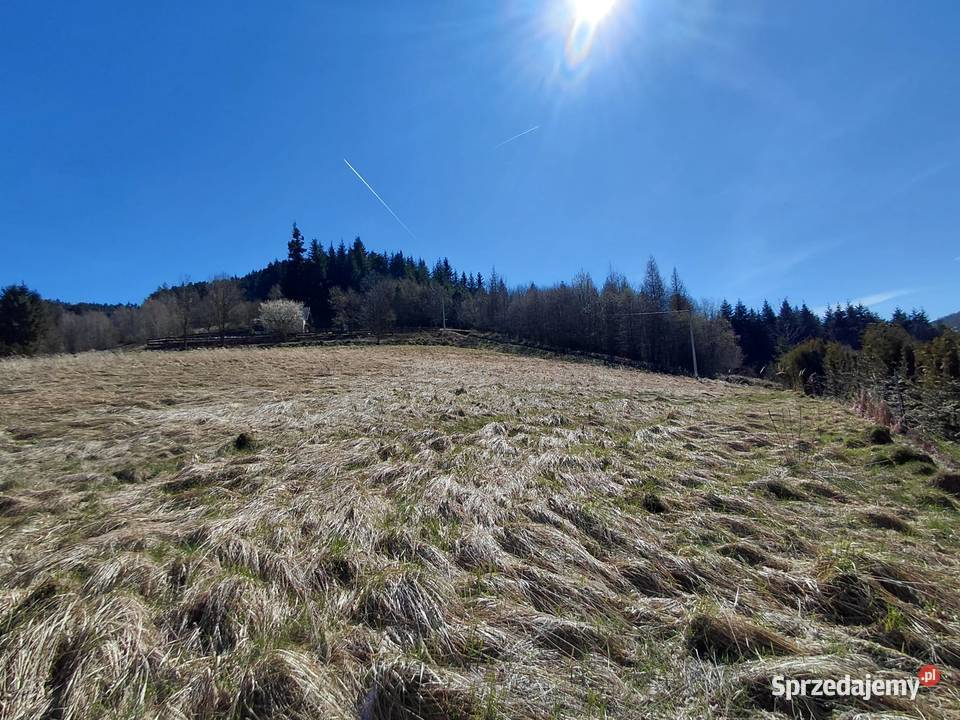 Sprzedam piękną i uzbrojona działkę budowlaną w 4600m2 małopolskie Andrychów