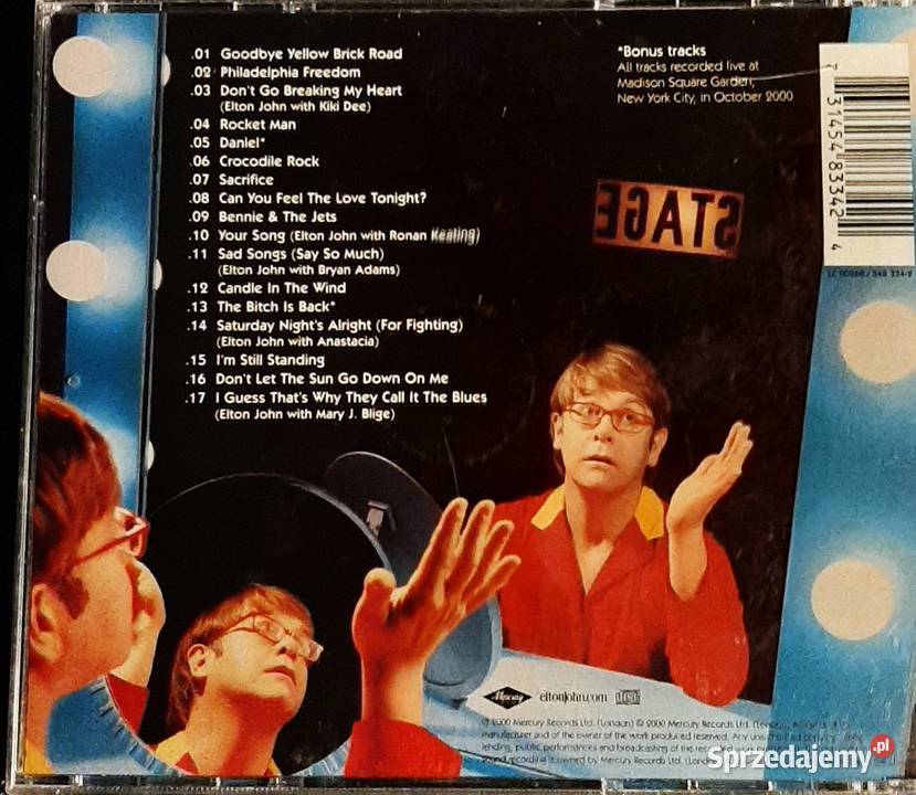 Sprzedam Rewelacyjny Album Cd Elton John One Katowice