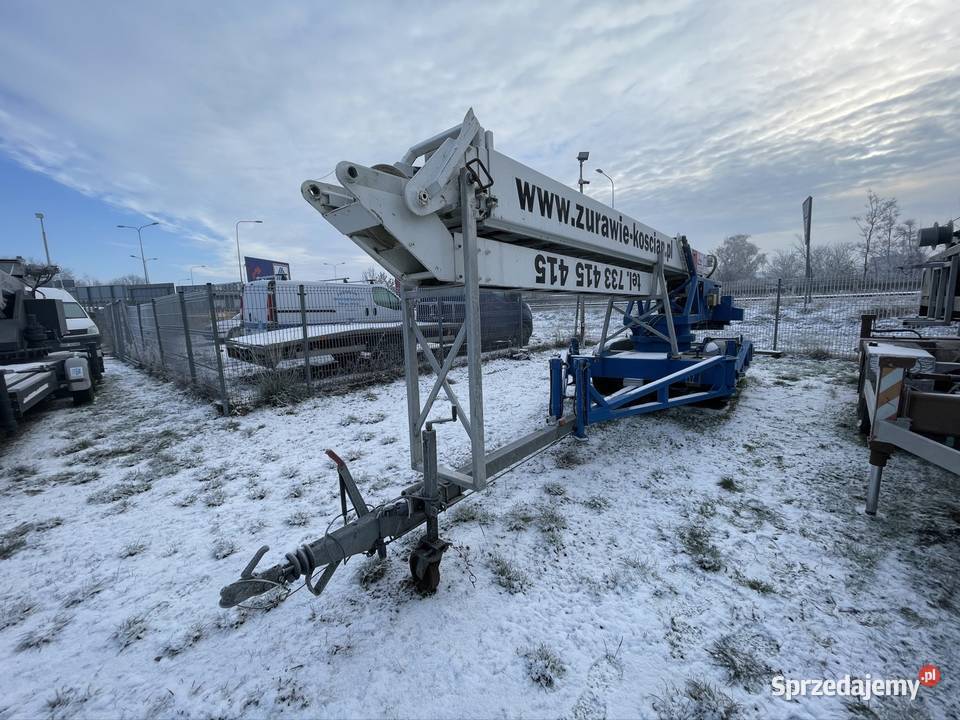 Żuraw Ciesielski dźwig dekarski Klaas K 1724 Rok produkcji 2003 Kiełczewo
