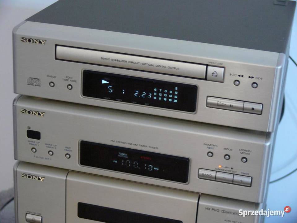 Wieża Sony MHC7700 złota WYSYŁKA Jasło