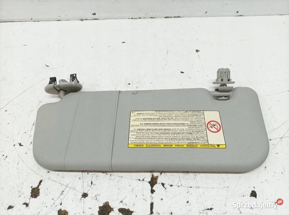 DASZKI PRZECIWSŁONECZNE PRAWY PASAŻERA OSŁONA