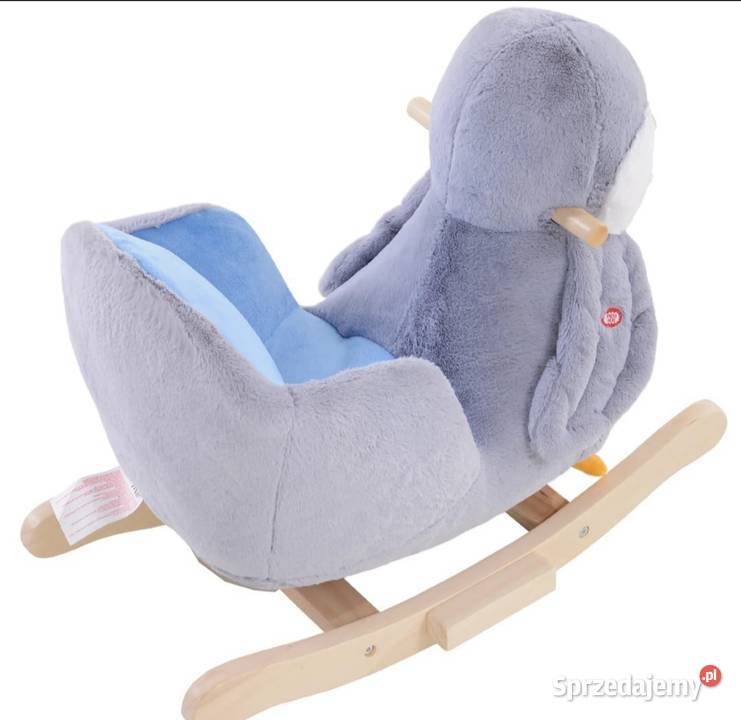Fotel bujany pingwin z muzyką uchwyty Pozostałe małopolskie