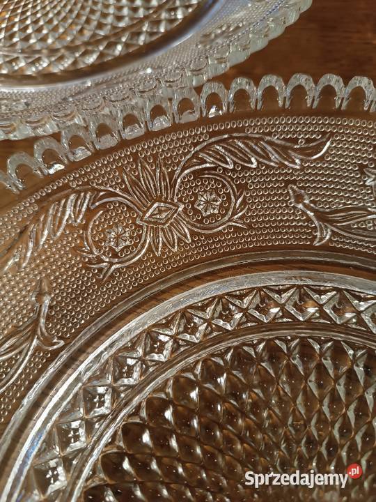 Szklane talerze obiadowe Gorlice