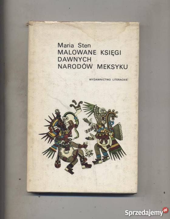 Malowane księgi dawnych narodów Meksyku Szczecin sprzedam