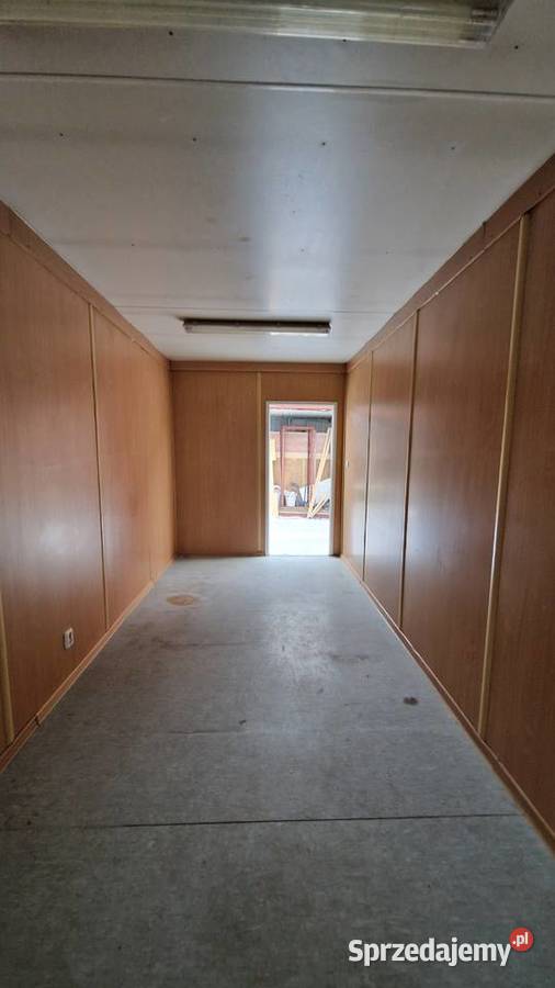 Sprzedam Kontener Biurowy Szatnia 605x240 Somianka-Parcele sprzedam