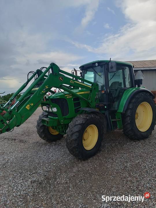 John Deere 6330 z turem 2010 podlaskie Suwałki sprzedam