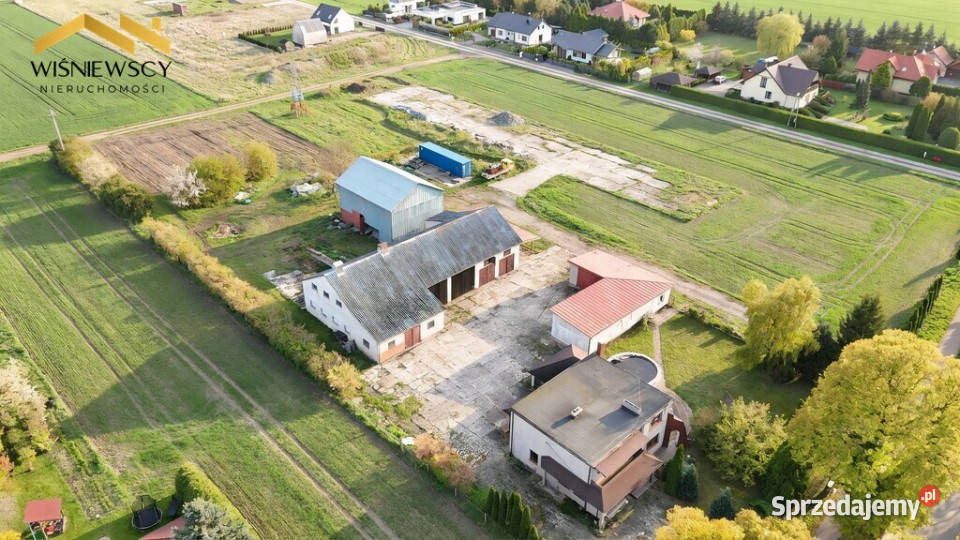 Dom z zabudowaniami działka 5300m Kościeleczki wolnostojący sprzedam