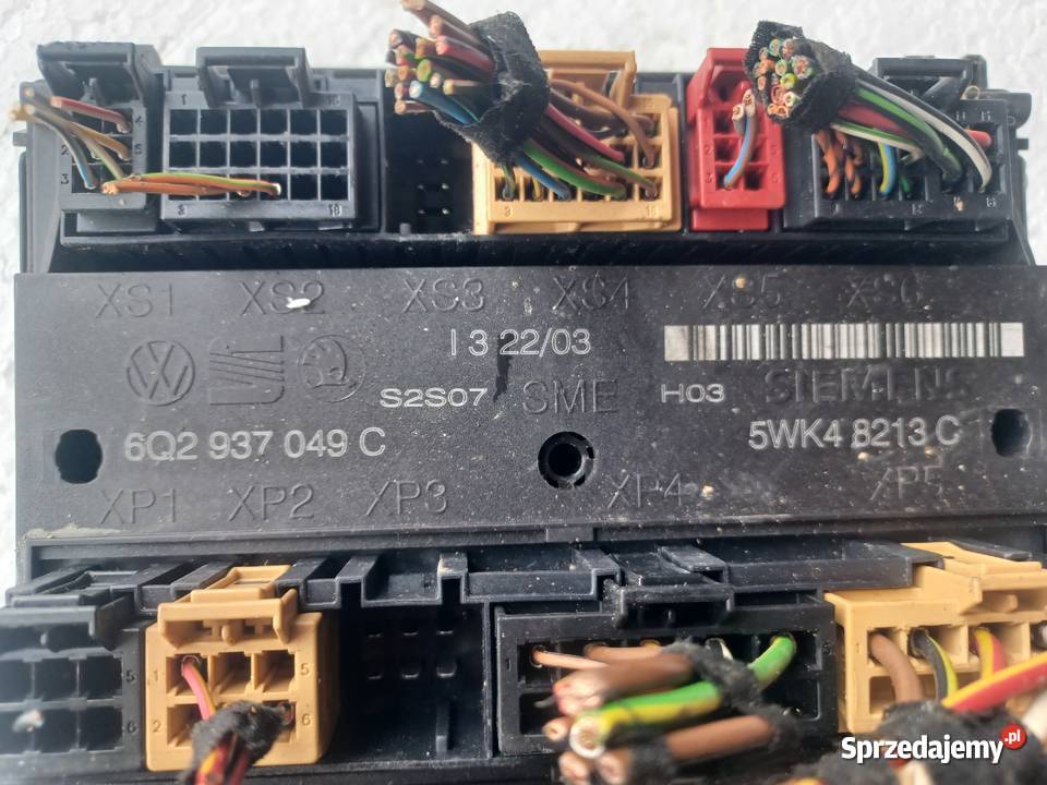 Moduł Komfortu Sterownik Volkswagen Polo 12 Pozostałe Wisznice sprzedam