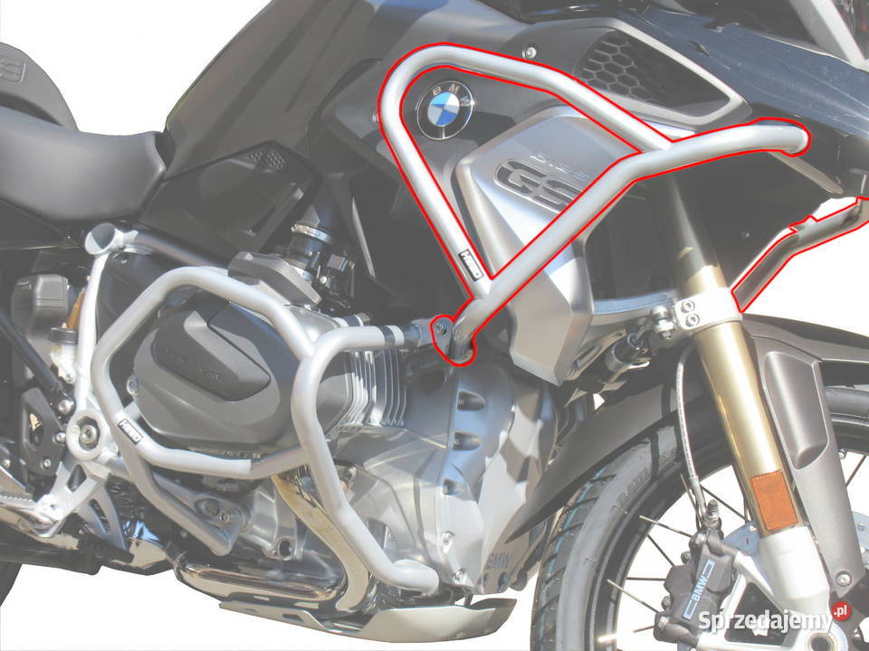 Gmole do BMW R 1250 GS Górne srebrne Częstochowa