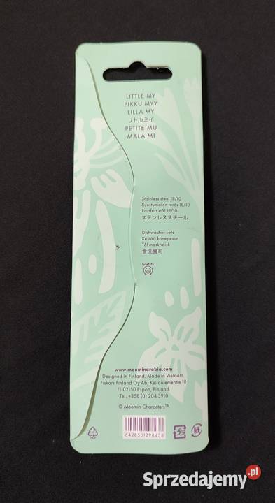MUMINKI łyżeczka Arabia Finland MAŁA MI Hackman małopolskie