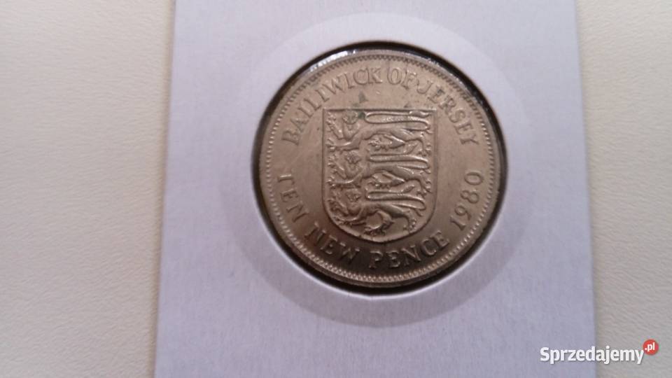 Moneta 10 pence 1980 r Mosina sprzedam
