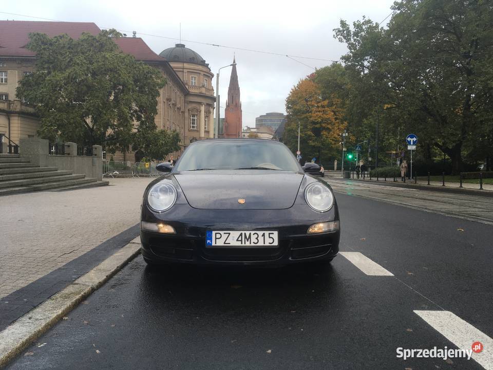 Porsche 911 Cabrio Carrera S 38 podgrzewane fotele wielkopolskie Poznań