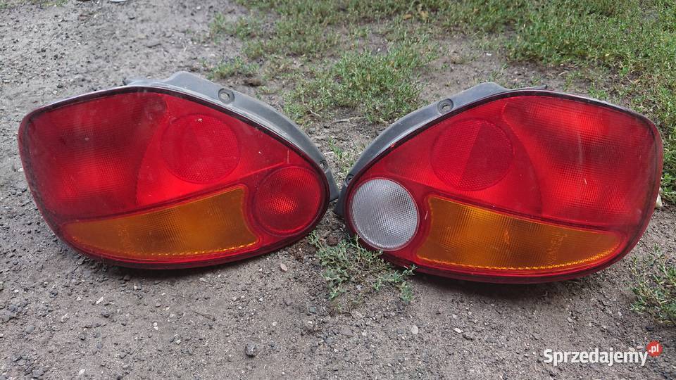 Matiz lampy tył prawa lewa Oświetlenie
