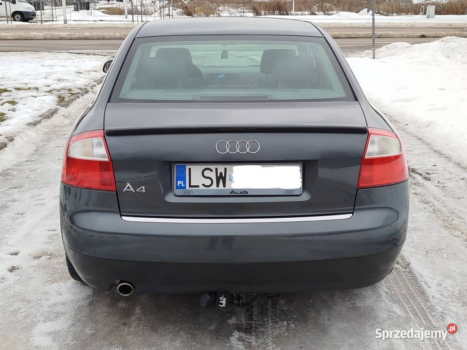 A4 B6 20 Benzyna Gaz sekwencja 2002 sedan lakier metallic Świdnik