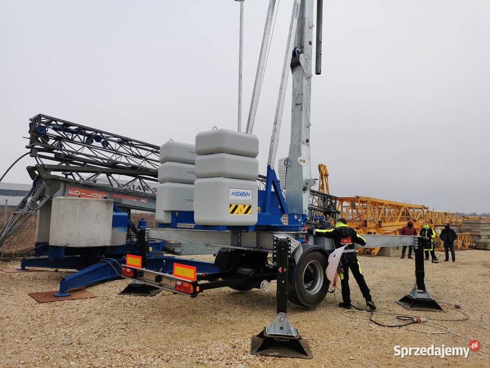 Żuraw szybkomontujący dekarsko ciesielski Ligota Piękna
