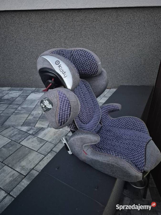 Fotelik samochodowy 1535 Kiddy isofix super stan Testy zderzeniowe 5 punktów Dla Dziecka Toruń