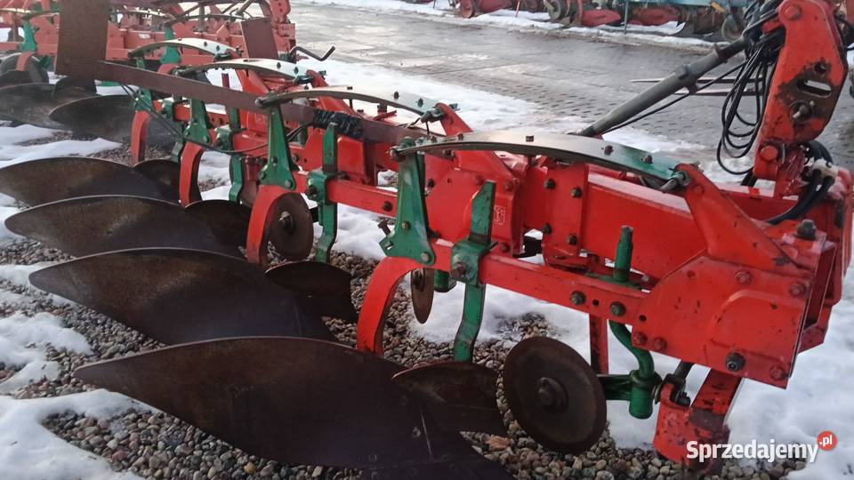 Pług ad 85 kverneland resor ładny stan Nowa Karczma
