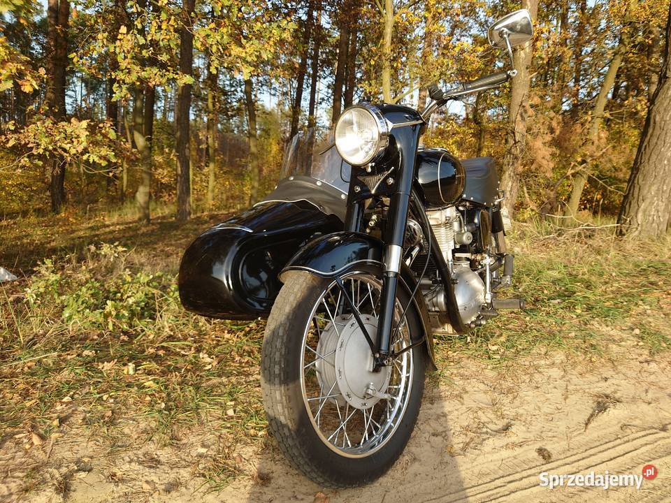 Junak M10 z wózkiem bocznym wielkopolskie Oleśnica sprzedam