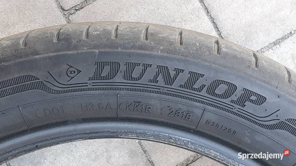 Opony letnie 21550 R17 2x Dunlop 2x Uniroyal