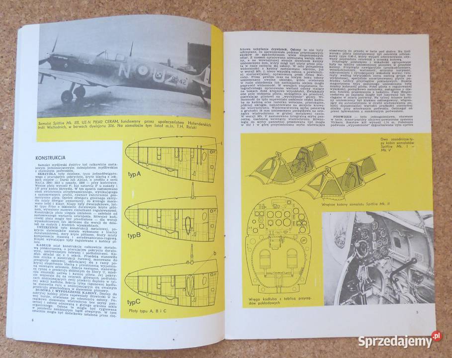 W Chołoniewski Samolot myśliwski Spitfire Mk IV Książki naukowe i popularnonaukowe Warszawa sprzedam