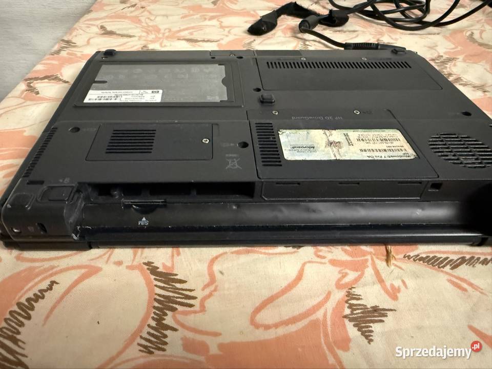 Laptop HP Compaq 2510p NA CZĘŚCI uszkodzony HP/Compaq Łódź