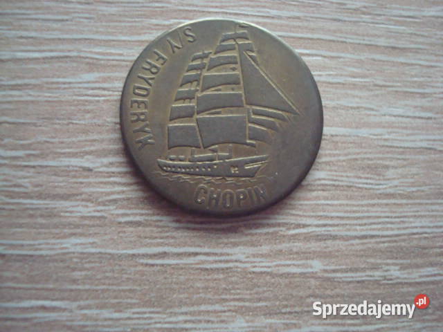 ŻETON MEDAL OKOL CHOPIN ŻAGLOWCE W SZCZECINIE Pozostałe Bądkowo